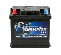 Акумулятор автомобільний Champion Black 50 Ah/12V (CHB50-1)
