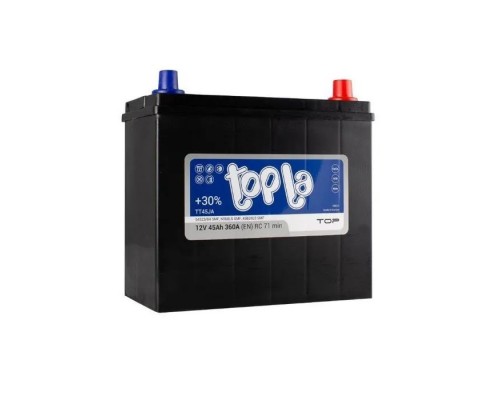 Акумулятор автомобільний Topla 45 Ah/12V Top/Energy Japan Euro (118 245)
