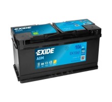 Акумулятор автомобільний EXIDE START-STOP AGM 106Ah (950EN) (EK1060)