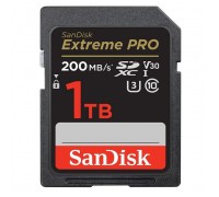 Карта пам'яті SanDisk 1TB SD class 10 UHS-I U3 V30 Extreme PRO (SDSDXXD-1T00-GN4IN)