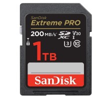 Карта пам'яті SanDisk 1TB SD class 10 UHS-I U3 V30 Extreme PRO (SDSDXXD-1T00-GN4IN)