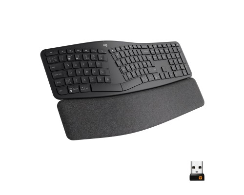 Клавіатура Logitech ERGO K860 for Business Bluetooth/Wireless UA Black (920-010352)