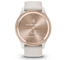 Смарт-годинник Garmin vivomove Trend, WW, White Cream, Silicone, GPS (010-02665-01)