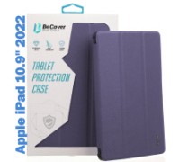 Чохол до планшета BeCover TPU Edge mount Apple Pencil Apple iPad 10.9" 2022/24/11" 2025 Purple (708487)
