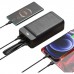 Батарея універсальна XO 50000mAh, PD/18W, QC3.0/22.5W, flashlight, Input(Micro,Type-C,Lightning), Output(3*USB,Type-C) (XO-PR158 / 29211)