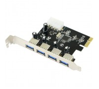 Контролер Dynamode USB 3.0 4 ports NEC PD720201 to PCI-E (USB3.0-4-PCIE)