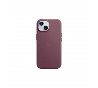 Чохол до мобільного телефона Apple iPhone 15 FineWoven Case with MagSafe Mulberry (MT3E3ZM/A)