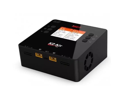 Зарядний пристрій для дрона iSDT K2 Air Bluetooth, AC/DC 200W/500Wx2 20A (HP0015.K2A)