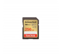 Карта пам'яті SanDisk 256GB SD class 10 UHS-I Extreme PLUS (SDSDXWV-256G-GNCIN)