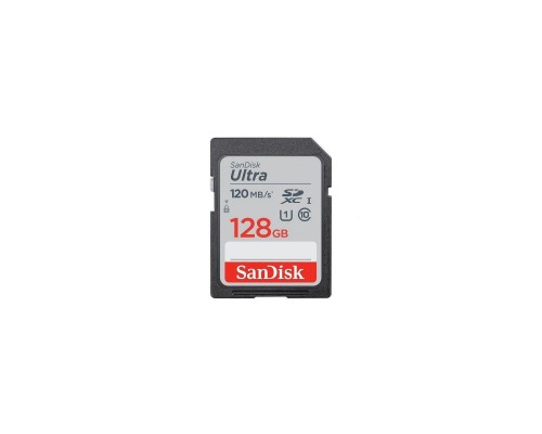 Карта пам'яті SanDisk 128GB SD class 10 UHS-I Extreme Ultra (SDSDUNB-128G-GN6IN)