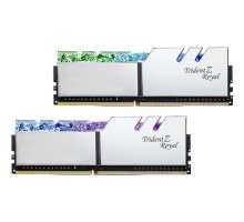 Модуль пам'яті для комп'ютера DDR4 64GB (2x32GB) 3600 MHz TridentZ RGB Royal Silver G.Skill (F4-3600C18D-64GTRS)