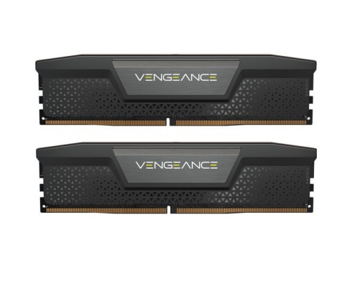 Модуль пам'яті для комп'ютера DDR5 96GB (2x48GB) 6400 MHz Vengeance Black Corsair (CMK96GX5M2B6400C32)