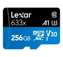 Карта пам'яті Lexar 256GB microSDXC class 10 UHS-I 633x (LSDMI256BB633A)