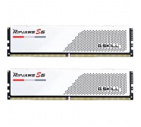 Модуль пам'яті для комп'ютера DDR5 32GB (2x16GB) 5600 MHz Ripjaws S5 White G.Skill (F5-5600J4040C16GX2-RS5W)