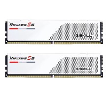 Модуль пам'яті для комп'ютера DDR5 32GB (2x16GB) 5600 MHz Ripjaws S5 White G.Skill (F5-5600J4040C16GX2-RS5W)