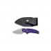 Ніж Civivi Typhoeus Fixed Blade Stonewash Purple G10 (C21036-2)