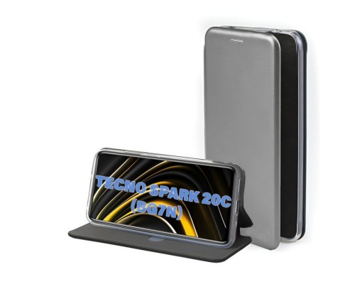 Чохол до мобільного телефона BeCover Exclusive Tecno Spark 20C (BG7n) Gray (711250)
