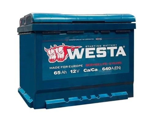 Акумулятор автомобільний Westa 6CT-65 А (0)
