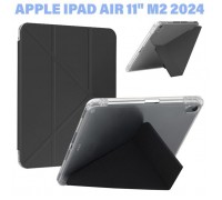 Чохол до планшета BeCover Ultra Slim Origami Transparent Apple iPad Air 11" M2/M3 (2024/2025) Black (711389)