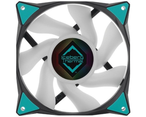 Кулер до корпусу Iceberg Group IceGALE ARGB - 120mm Black (ICEGALE12A-E0A)