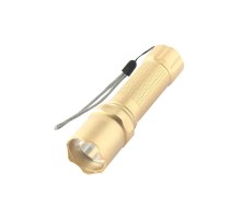 Ліхтар Quantum Minik gold 3W LED з USB 40шт/уп (QM-FL1044-B)