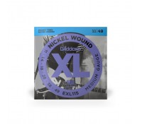 Струни для гітари D'Addario XL Nickel Wound Medium (11-49) (EXL115)