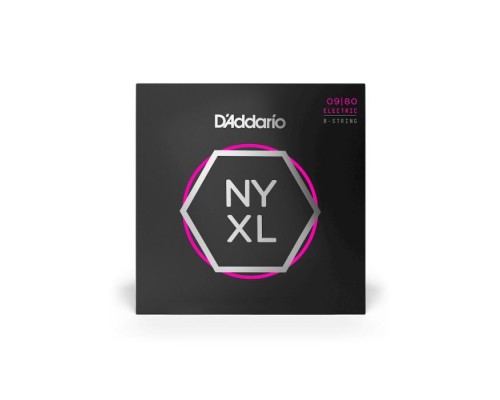 Струни для гітари D'Addario NYXL Super Light 8-String (09-80) (NYXL0980)