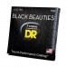 Струни для гітари DR Strings Black Beauties Electric - Light 7-String (09-52) (BKE7-9)