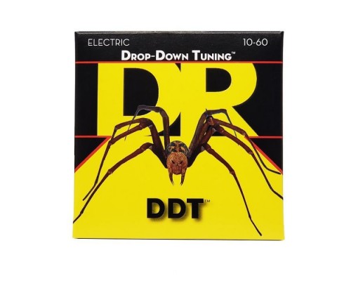 Струни для гітари DR Strings DDT Drop Down Tuning Electric - Big Heavier (10-60) (DDT-10/60)