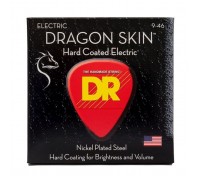 Струни для гітари DR Strings DRAGON SKIN Electric - Light Heavy (9-46) (DSE-9/46)