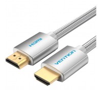 Кабель мультимедійний HDMI M to HDMI M 15.0m V2.0 4K silver Vention (AABIN)