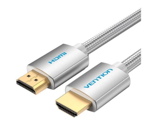 Кабель мультимедійний HDMI M to HDMI M 15.0m V2.0 4K silver Vention (AABIN)