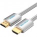 Кабель мультимедійний HDMI M to HDMI M 15.0m V2.0 4K silver Vention (AABIN)