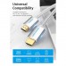 Кабель мультимедійний HDMI M to HDMI M 15.0m V2.0 4K silver Vention (AABIN)