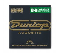 Струни для гітари Jim Dunlop 80/20 Bronze Acoustic Guitar Strings (10-48) (DAB1048)