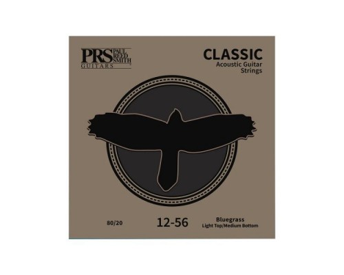 Струни для гітари PRS Classic Acoustic Strings Bluegrass 12-56 (100148007002005)