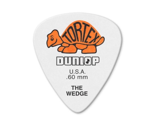 Медіатор Jim Dunlop Tortex Wedge Pick .60mm 12 шт. (424P.60)