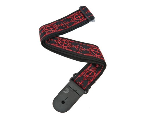 Ремінь для гітари D'Addario Nylon Woven Guitar Strap Voodoo (50A12)