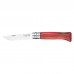 Ніж Opinel 8 VRI Laminated червоний (002390)