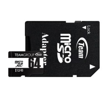 Карта пам'яті Team 64Gb microSDXC class 10 (TUSDX64GCL10U03)
