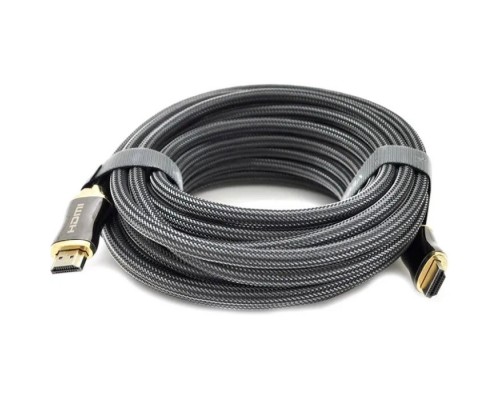 Кабель мультимедійний HDMI to HDMI 15.0m v2,0, OD-8.0mm 2K * 4K VEGGIEG (YT-HDMI(M)/(M)HX-15)
