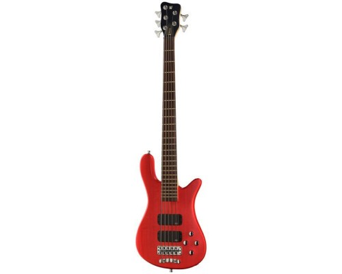 Бас-гітара Warwick RockBass Streamer Standard 5-String - Burgundy Red Transparent Satin (38414)