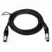 Мікрофонний кабель D'Addario Custom Series Swivel Microphone Cable 3m (PW-MS-10)