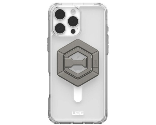 Чохол до мобільного телефона UAG Apple iPhone 16 Pro Max Plyo MagSafe Ice White/Titanium Stand (1144811BV01)