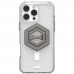 Чохол до мобільного телефона UAG Apple iPhone 16 Pro Max Plyo MagSafe Ice White/Titanium Stand (1144811BV01)