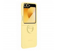 Чохол до мобільного телефона Samsung Silicone Cover with Ring Samsung Galaxy Flip 6 Yellow (EF-PF741TYEGUA)