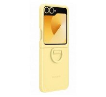 Чохол до мобільного телефона Samsung Silicone Cover with Ring Samsung Galaxy Flip 6 Yellow (EF-PF741TYEGUA)