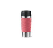 Термокружка Tefal Travel Mug Classic Twist, 360мл, нержавіюча сталь, кораловий (N2024410)