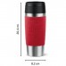 Термокружка Tefal Travel Mug Classic, 360мл, нержавіюча сталь, червоний (N2020410)