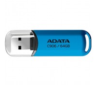 USB флеш накопичувач ADATA 64GB C906 Blue USB 2.0 (AC906-64G-RWB)